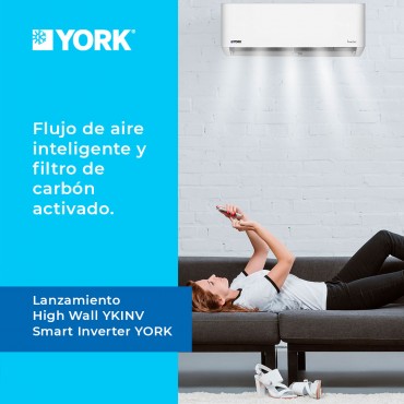 Aire Acondicionado York 4500 Inverter Frío/Calor